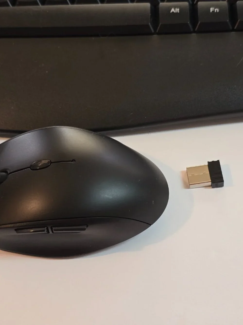 Wireless Keyboard and Mouse Combo 2.4G Ergonomic Keyboard